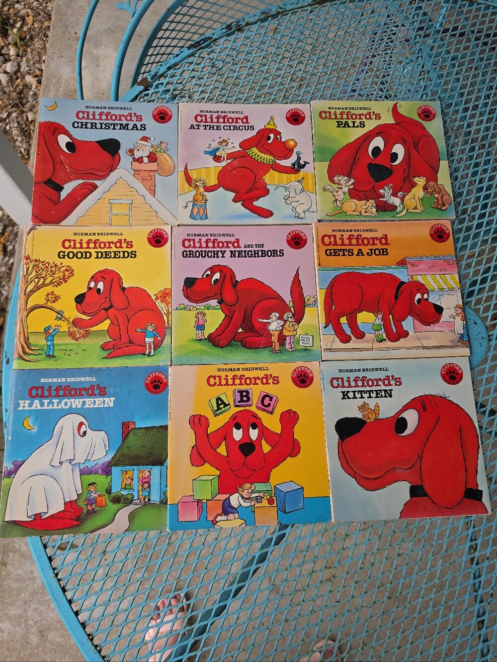Clifford The Big Red Dog Book Lot Of 9 Norman Bridwell